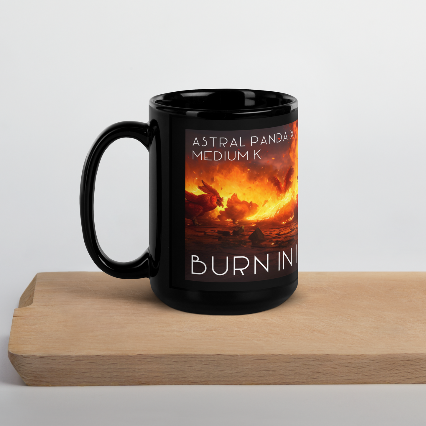 Astral Panda X Medium K Burn In It Mug