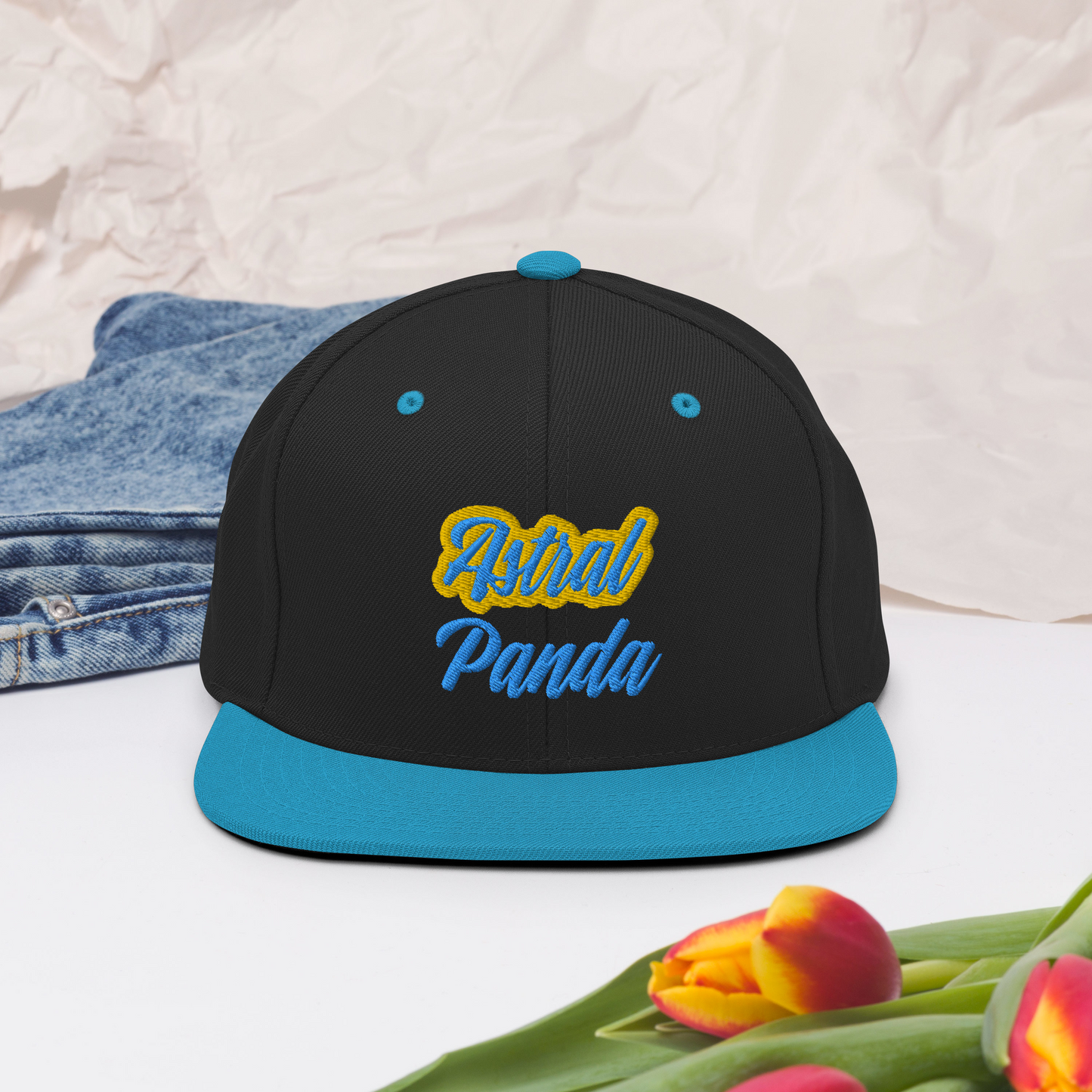 Astral Panda Snapback Hat