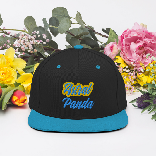 Astral Panda Snapback Hat